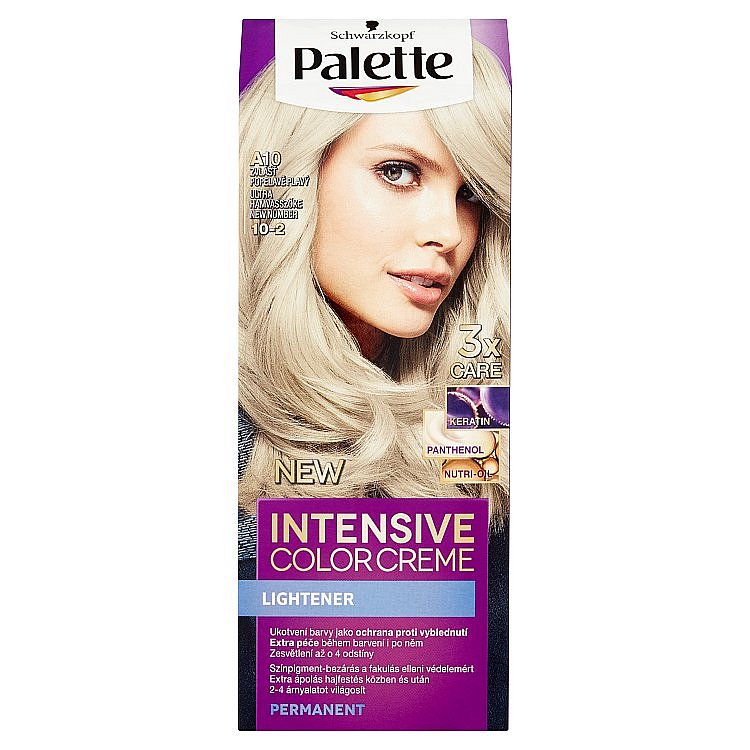 Schwarzkopf Palette Intensive Color Creme barva na vlasy Zvlášť Popelavě Plavý A10