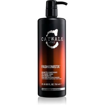 TIGI Catwalk Fashionista kondicionér pro teplé odstíny hnědých vlasů  750 ml