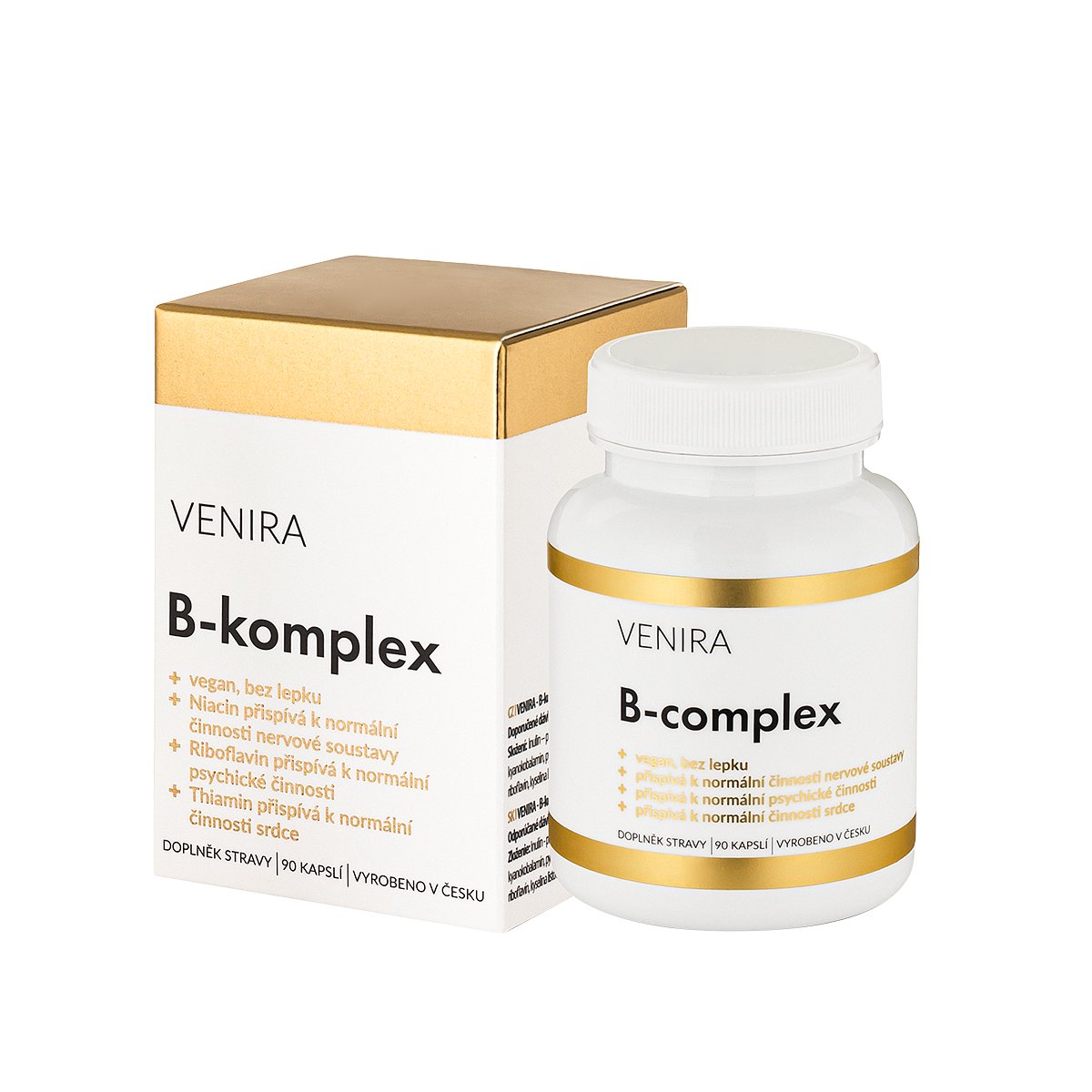 VENIRA B-komplex, 90 kapslí