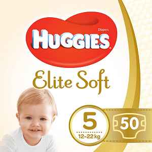 HUGGIES® Pleny jednorázové Elite Soft vel. 5 50 ks