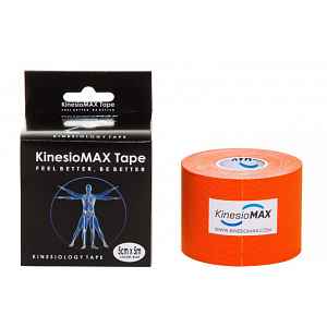 Tejp. KinesioMAX kinesio tape oranžová 5cmx5m