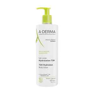 A-Derma Tělové mléko 72h hydratace 400 ml