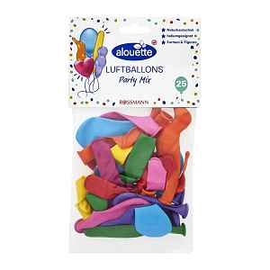 alouette Nafukovací balonky Party mix 25 ks