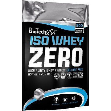 BioTech USA Iso Whey Zero Lactose Free 500g čokoláda/karamel