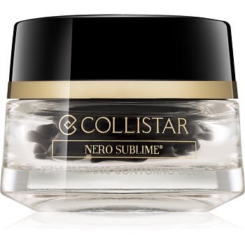 Collistar Nero Sublime® zpevňující oční sérum v kapslích 40 cap