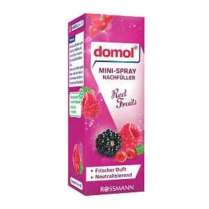 Domol Mini sprej Náhradní náplň Red Fruits 25 ml