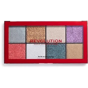 Makeup Revolution Halloween Glitter Palette paletka lisovaných třpytek odstín Posessed 12,8 g