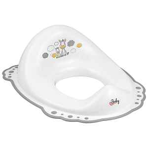 MALTEX Redukce na WC protiskluzová Zebra White/Grey