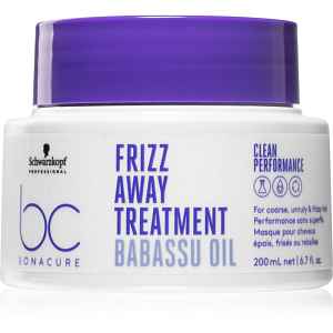 Schwarzkopf Professional BC Bonacure Frizz Away Treatment maska pro nepoddajné a krepatějící se vlasy 200 ml