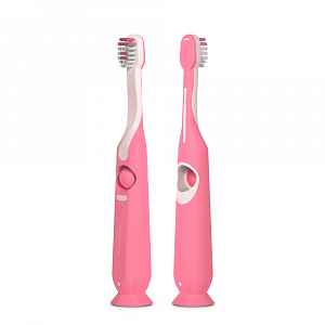 Suavinex Kids Dětský kartáček na zoubky 1 ks růžový