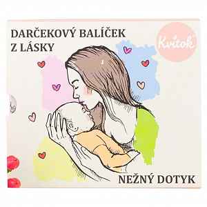 KVITOK Něžný dotyk Tělový krém 60ml+Krém na ruce 30ml+šampon 25g Dárkové balení