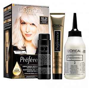 L’Oréal Paris Préférence barva na vlasy odstín 10.21 Stockholm