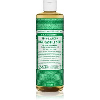 Dr. Bronner’s Almond tekuté univerzální mýdlo 475 ml