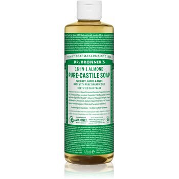 Dr. Bronner’s Almond tekuté univerzální mýdlo 475 ml