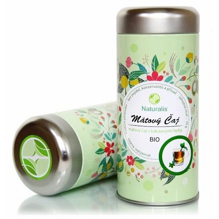 Mátový Čaj Naturalis BIO dóza 70g