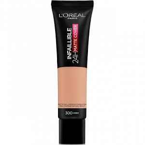 L’Oréal Paris Infallible 24H Matte Cover dlouhotrvající matující make-up odstín 300 Amber 35 ml