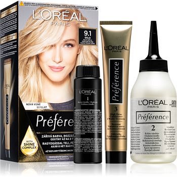 L’Oréal Paris Préférence barva na vlasy odstín 9.1 Oslo