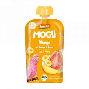 MOGLi BIO Mangová kapsička banán a guava 100 g