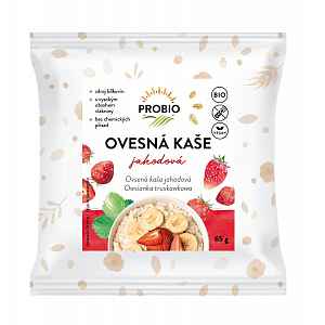 PROBIO Kaše ovesná jahodová bezlepková BIO 65 g