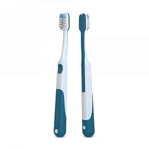 Suavinex Junior Dětský kartáček na zoubky 1 ks modrý