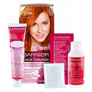 Garnier Color Sensation barva na vlasy odstín 7.40 Intense Amber