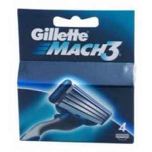 Gillette Náhradní hlavice Gillette Mach3 4 ks