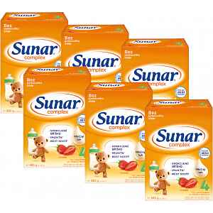 Sunar Complex 4 jahoda 6x600g