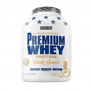 Weider, Premium Whey, 2300 g, Vanilka-Karamel