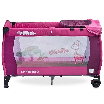 Cestovní postýlka CARETERO Medio purple