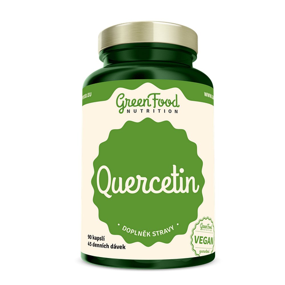 GREENFOOD NUTRITION Quercetin 90 kapslí