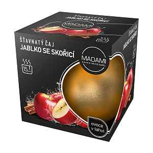 MADAMI Šťavnatý čaj jablko se skořicí 450 g, poškozený obal