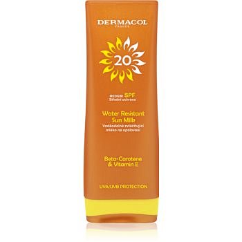 Dermacol Sun Water Resistant voděodolné mléko na opalování SPF 20 200 ml