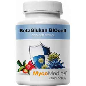 MYCOMEDICA BetaGlukan BIOcell 90 rostlinných vegan kapslí