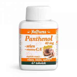MedPharma Panthenol 40 mg forte tobolky 67