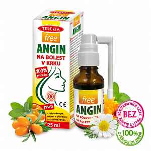 TEREZIA FreeAngin spray na bolest v krku 25ml