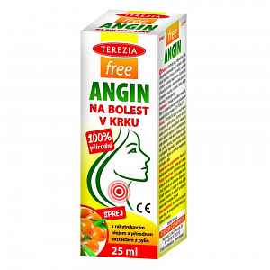 TEREZIA FreeAngin spray na bolest v krku 25ml