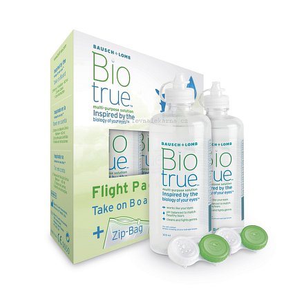 Biotrue Flight Pack 2x60ml +2 pouzdra +sáček