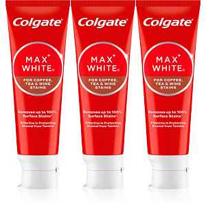 Colgate Max White One Coffee, Tea & Wine bělicí zubní pasta 3x75 ml