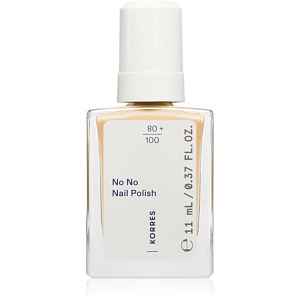Korres No No Nail Polish pečující lak na nehty odstín 32 Pastel Yellow 11 ml
