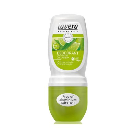 Lavera Jemný roll-on BIO Verbena BIO Limetka 50 ml