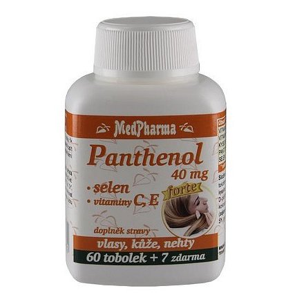 MedPharma Panthenol 40 mg forte tobolky 67