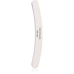 NEONAIL Nail File Curved pilník na nehty 100/180 1 ks