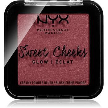 NYX Professional Makeup Sweet Cheeks Blush Glowy tvářenka odstín BANG BANG 5 g