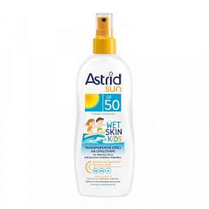 Astrid Dětský transparentní sprej na opalování SPF 50 Sun Kids  150 ml