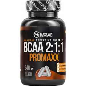 MAXXWIN - BCAA PROMAXX 2:1:1 240 kapslí