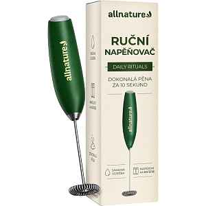 Allnature Ruční napěňovač doplněk pro přípravu nápoje 1 ks