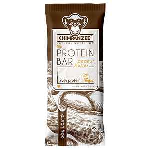 CHIMPANZEE Protein bar peanut butter 45 g BIO