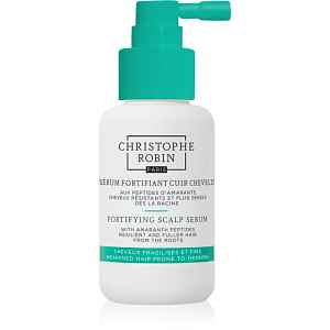 Christophe Robin Fortifying Scalp Serum with Amaranth Peptides posilující sérum na vlasy a vlasovou pokožku 50 ml