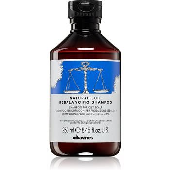 Davines Naturaltech Rebalancing hloubkově čisticí šampon pro mastnou pokožku hlavy 250 ml