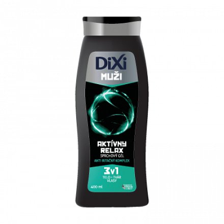Dixi sprchový gel muži 3v1 Aktivní relax 400 ml